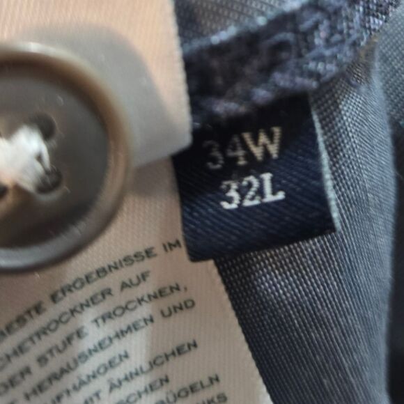 Charles Tyrwhitt slim fit pants light beige size 34x29 short (hemmed) - Picture 11 of 11